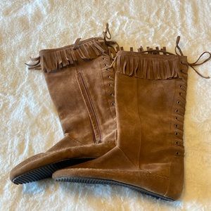 Women’s Aldo Moccasin Boots.